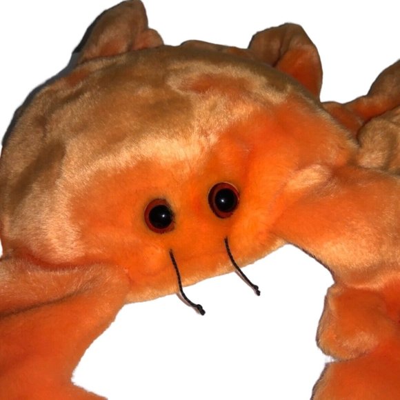 Ty Beanie 14" BUDDY "DIGGER" Orange Crab 5" Arms 4" Legs Stuffed Toy - Picture 2 of 12